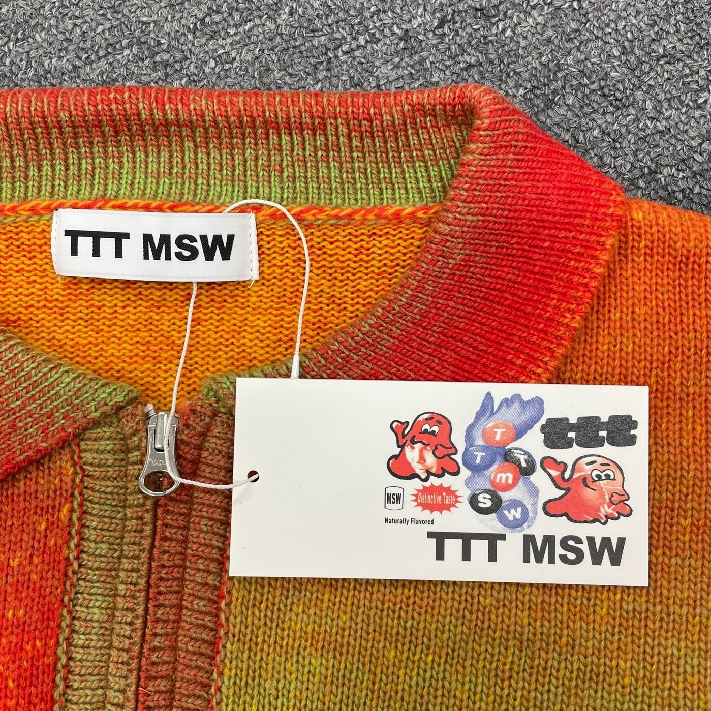 売る TTT_MSW / Kasuri Knit Polo 22aw | www.takalamtech.com