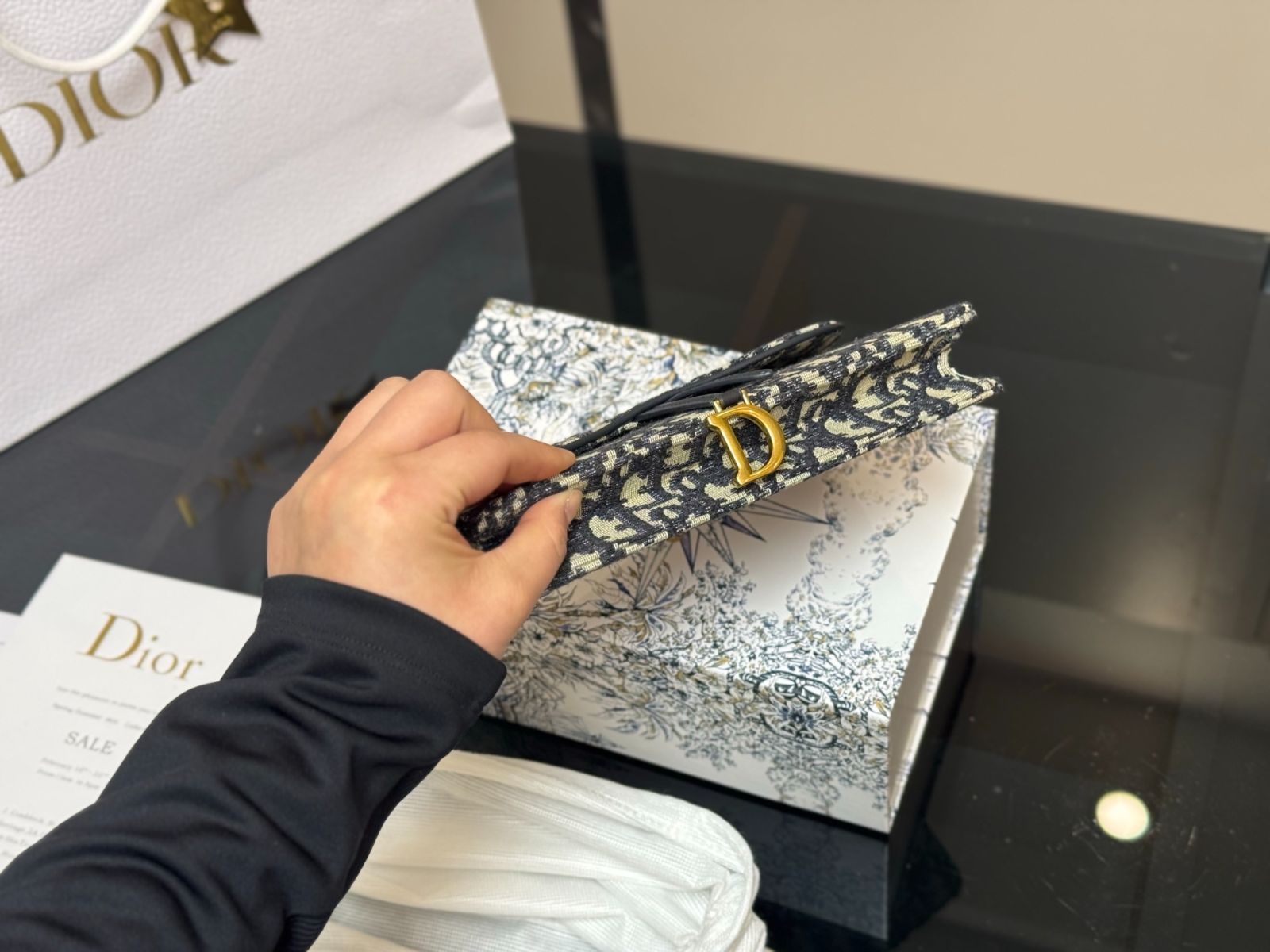 Dior チェーンウォレット 今日特価】Dior Monogram Chain Wallet On Chain Bag