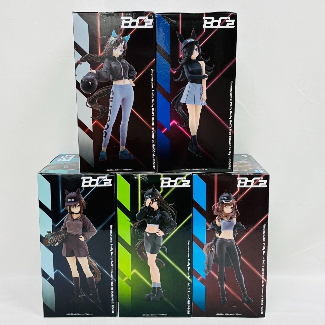 ウマ娘 BoC'z マチカネ シュヴァル シービー ホッコー ライス フィギュア ウマ娘 プリティーダービー BoC'z シュヴァルグラン as マリン
