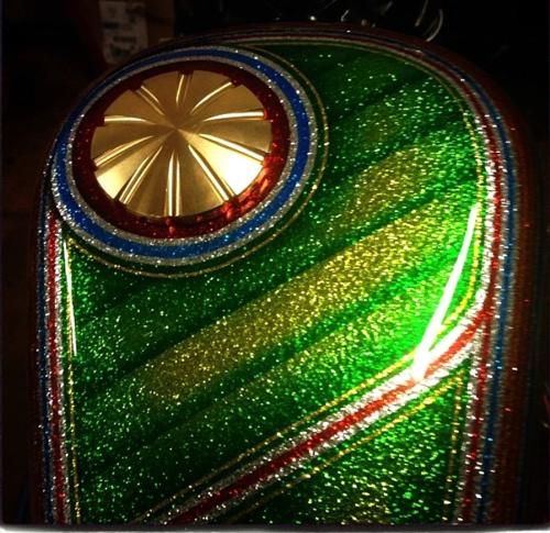 SHARIF ガスキャップ 1996〜19年モデル ゴールド