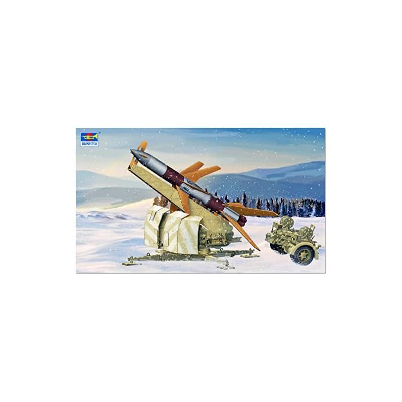 トランペッター1/35 ライントホター1 完成品 トランペッター 1/35 ドイツ軍 ライントホター1 地対空ミサイル