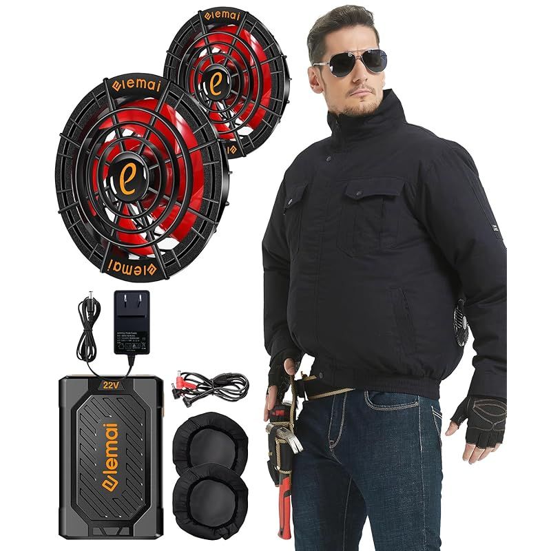 新品】ファンバッテリーセット 42V 作業服用 デュアル電圧駆動モード