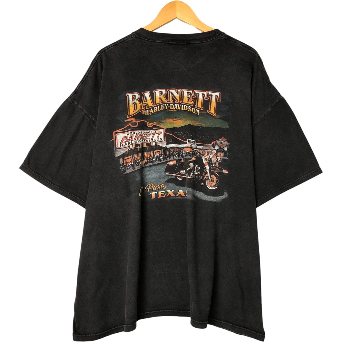 古着 ビッグサイズ 00年代 ハーレーダビッドソン Harley-Davidson 龍柄 