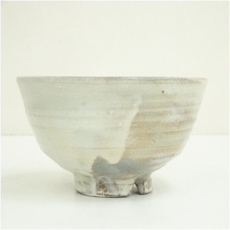 菰山窯 宮田豊（豊山）造 古萩数茶碗10客（共箱） 茶道 抹茶 おしゃれ