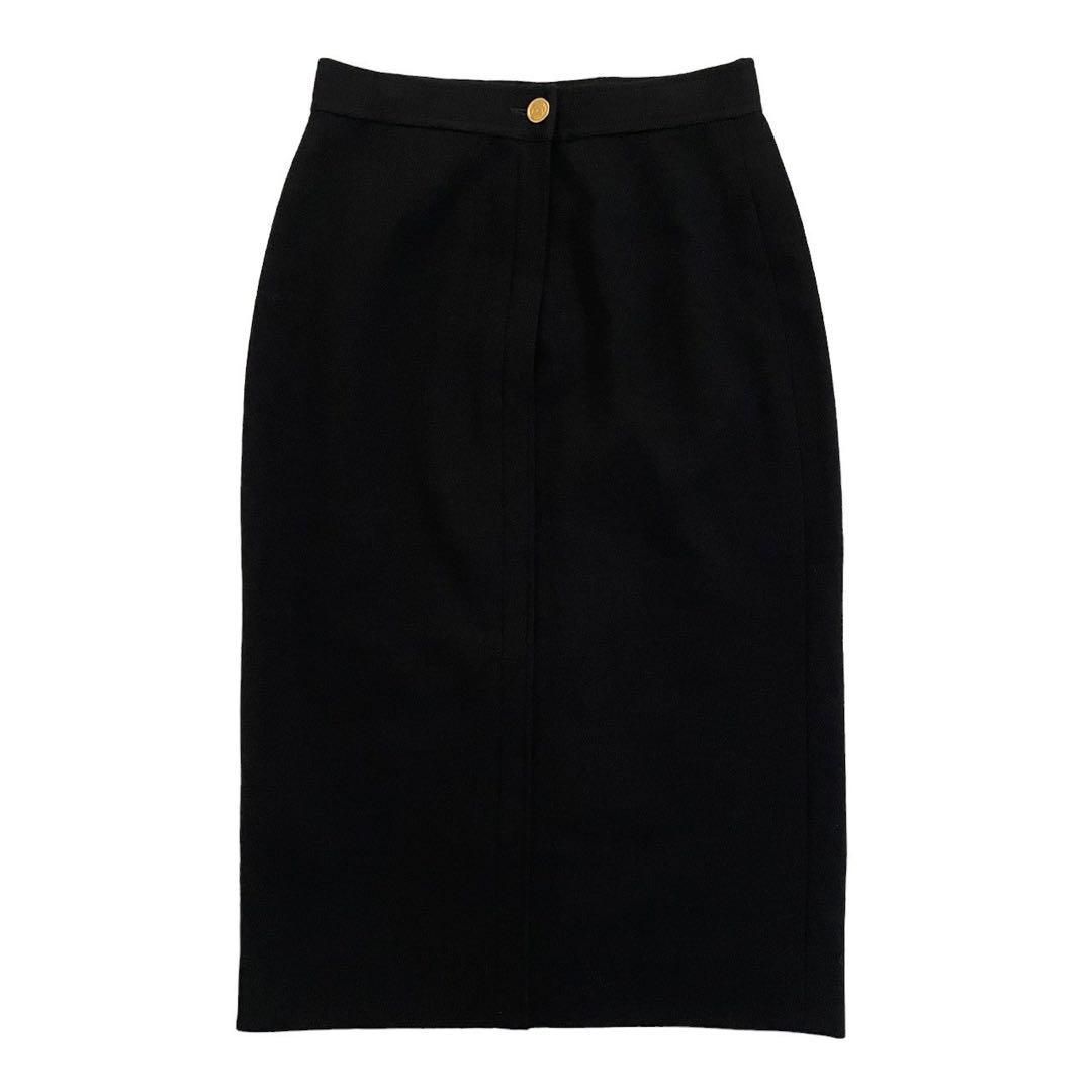 CHANEL シャネル ボトムス タイトスカート ココボタン バッグ柄 - メルカリ