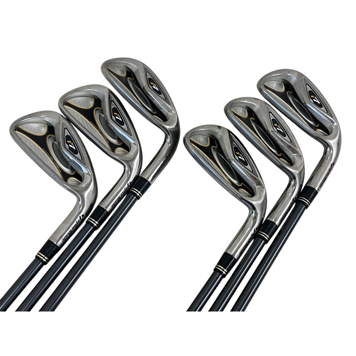TaylorMade r7 6本セット 5-9 P REAX 60 PLUS シャフト テーラーメイド ゴルフクラブ T9923799