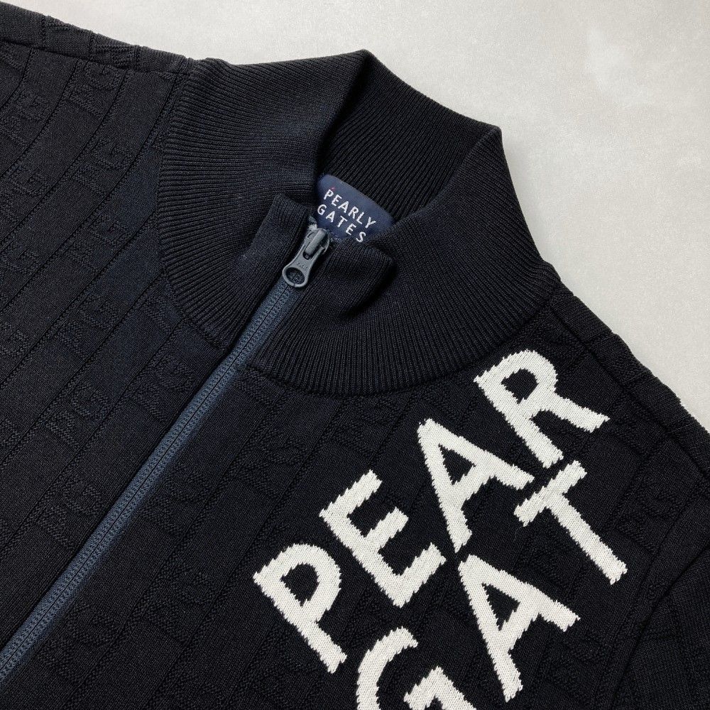 サイズ:4 PEARLY GATES パーリーゲイツ 2023年 ニット ジップ サイズ:4 PEARLY GATES パーリーゲイツ 2023年 ニット ジップ