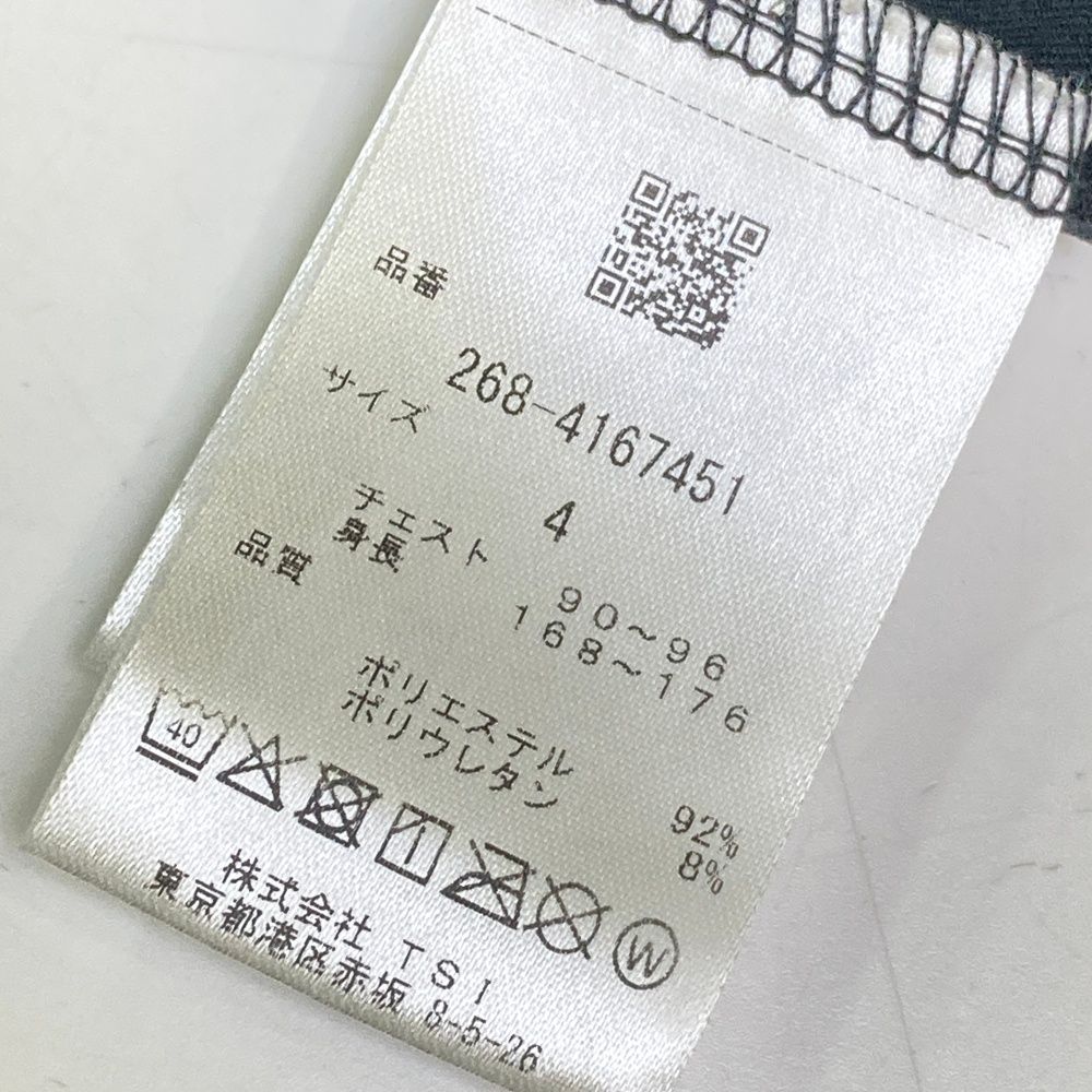 サイズ：4 PGG PEARLY GATES パーリーゲイツ 2024年 半袖ハイネックT