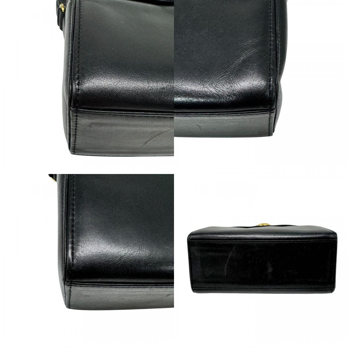 Givenchy ジバンシー 4Gロゴ フラップ フォーマル ハンドバッグ レザー 