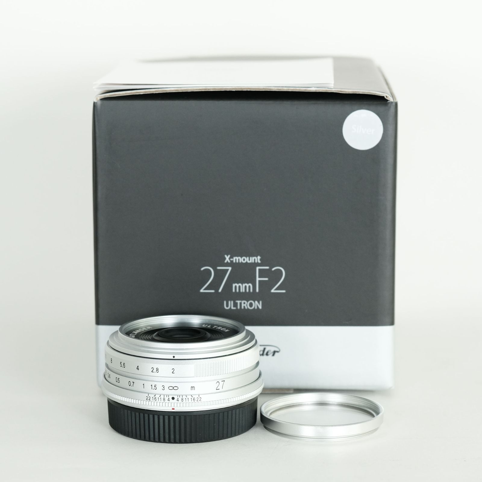 極美品｜フィルター付] Voigtlander ULTRON 27mm F2［フジ