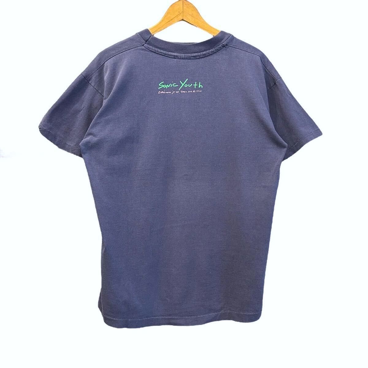 90s ビンテージ ソニックユース 両面プリント バンド Tシャツ L