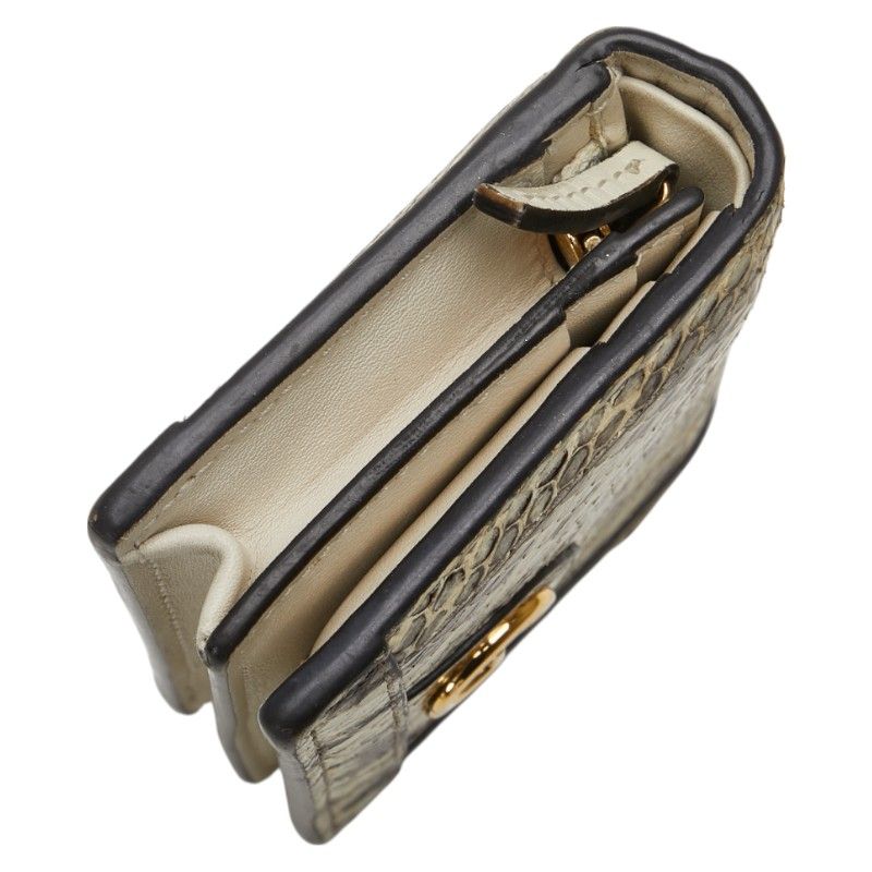 美品 GUCCI グッチ オフィディアGGコンパクト二つ折り財布 GUCCI グッチ 二つ折り財布 レディース OPHIDIA オフィディア
