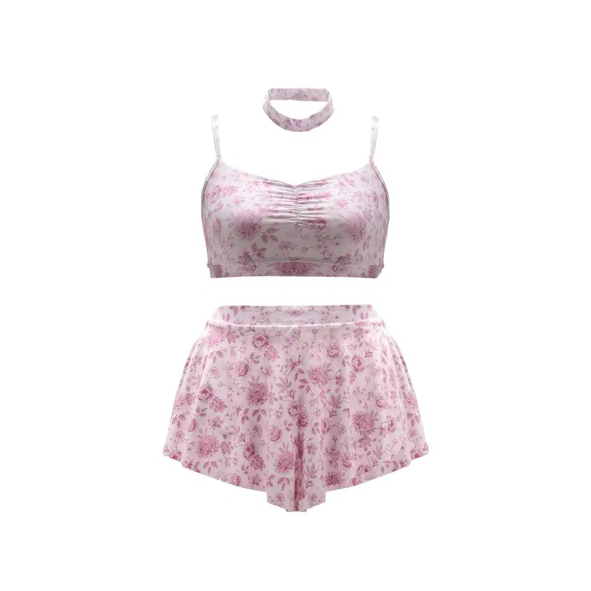 VYMADE韓国ポールダンス衣装、空中ヨガ、筋トレ着等適用 3点セット M