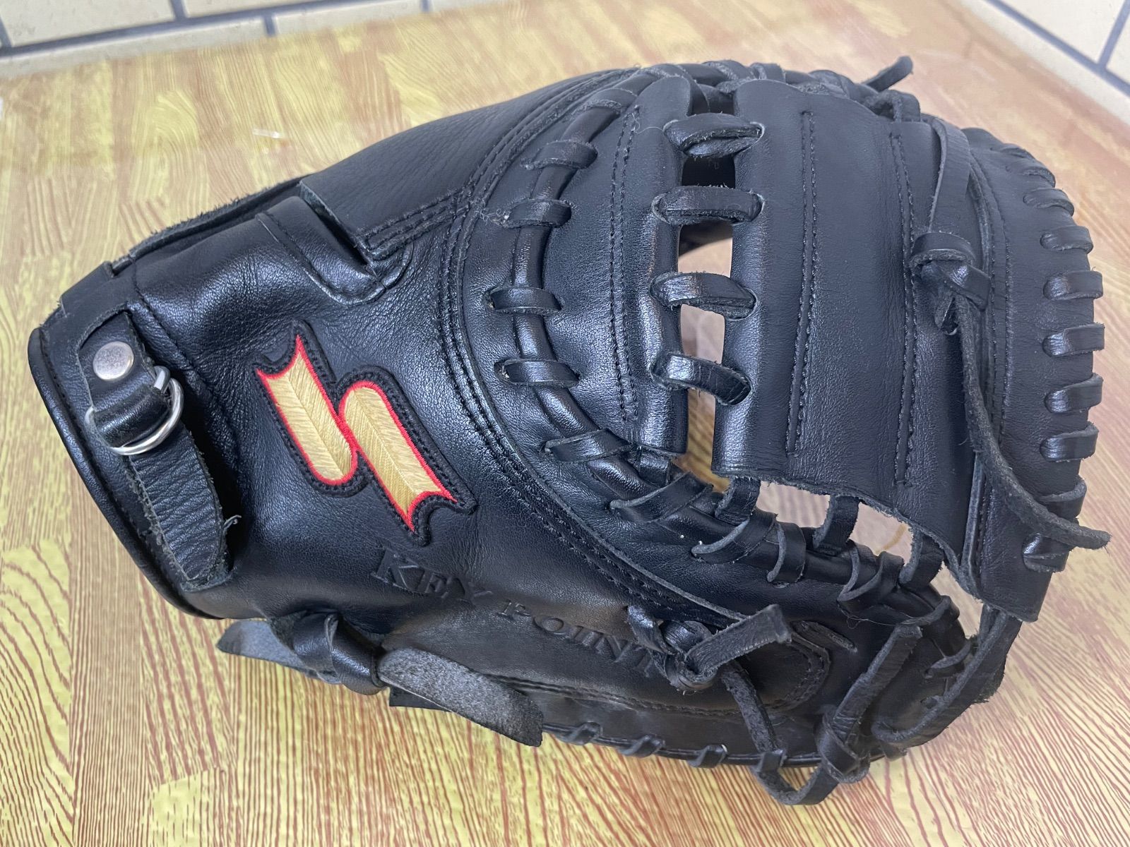 売れ筋人気商品！ SSK エスエスケー ソフトボール キャッチャーミット ブラック 右利き用 幸運