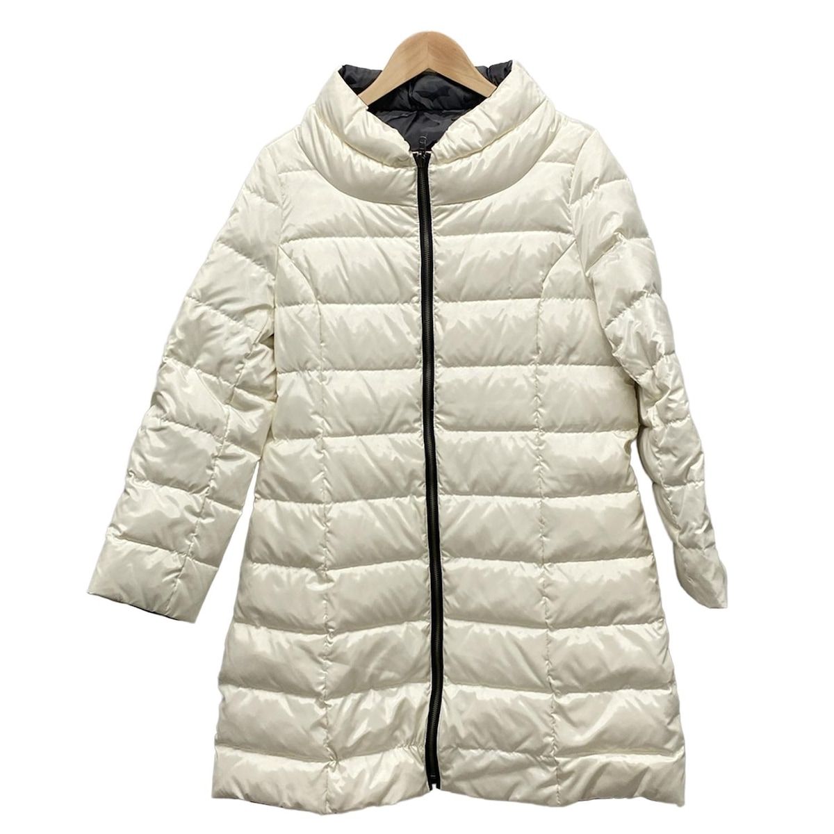 新品タグ✨ダーマコレクション ドッキングダウンコートカシミヤブルー