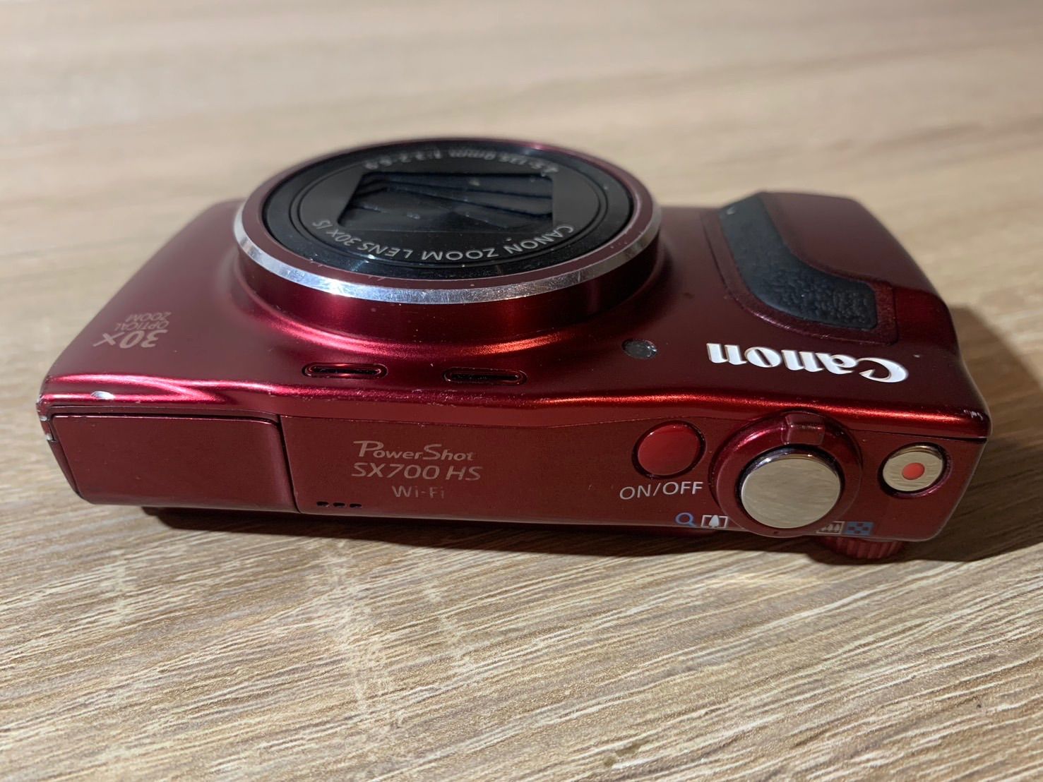 5294 Canon PowerShot レッド SX700HS ジャンク品 5294 Canon