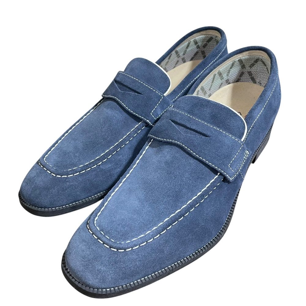 新品同様 REGAL リーガル GORE-TEX スエード コインローファー