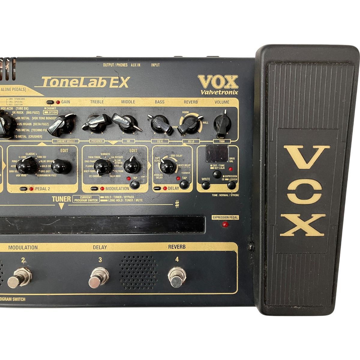 【値引若干応じます】 VOX ToneLab EX ギター用マルチエフェクター VOX ToneLab EX ギター マルチエフェクター アンプ