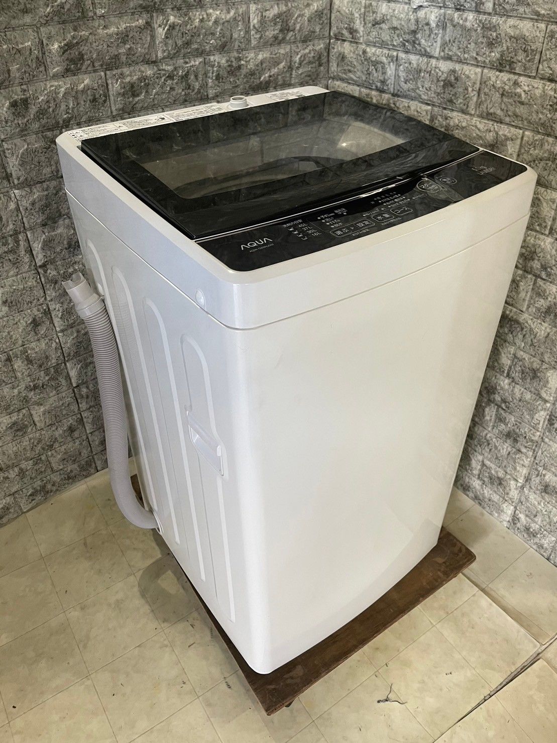 全国送料無料★3か月保障付き★洗濯機★アクア★2019年★5㎏★AQW-G50HJ★S-201 全国送料無料☆3か月保障付き☆洗濯機☆アクア☆2019年☆5㎏☆AQW