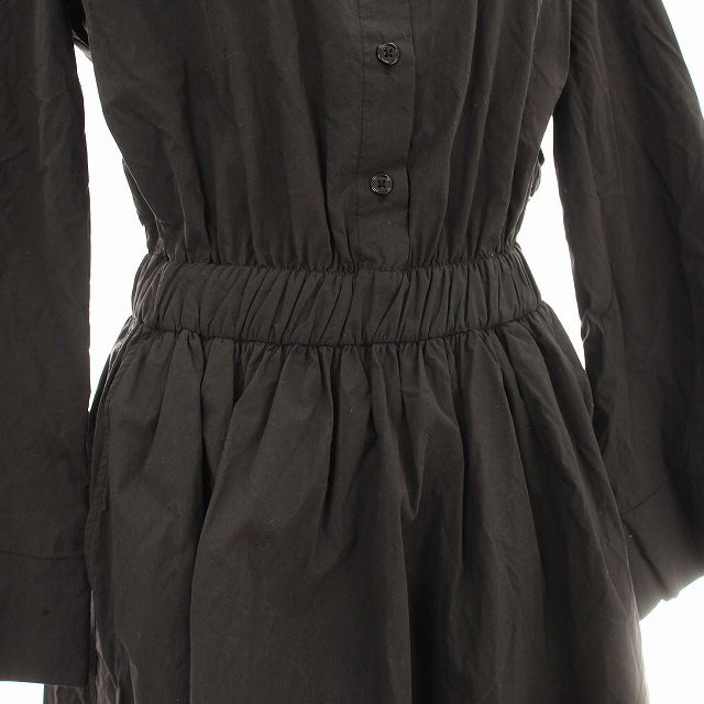 ザラ ZARA シャツワンピース 4088-260-800 ロング 長袖 ワンピース XS