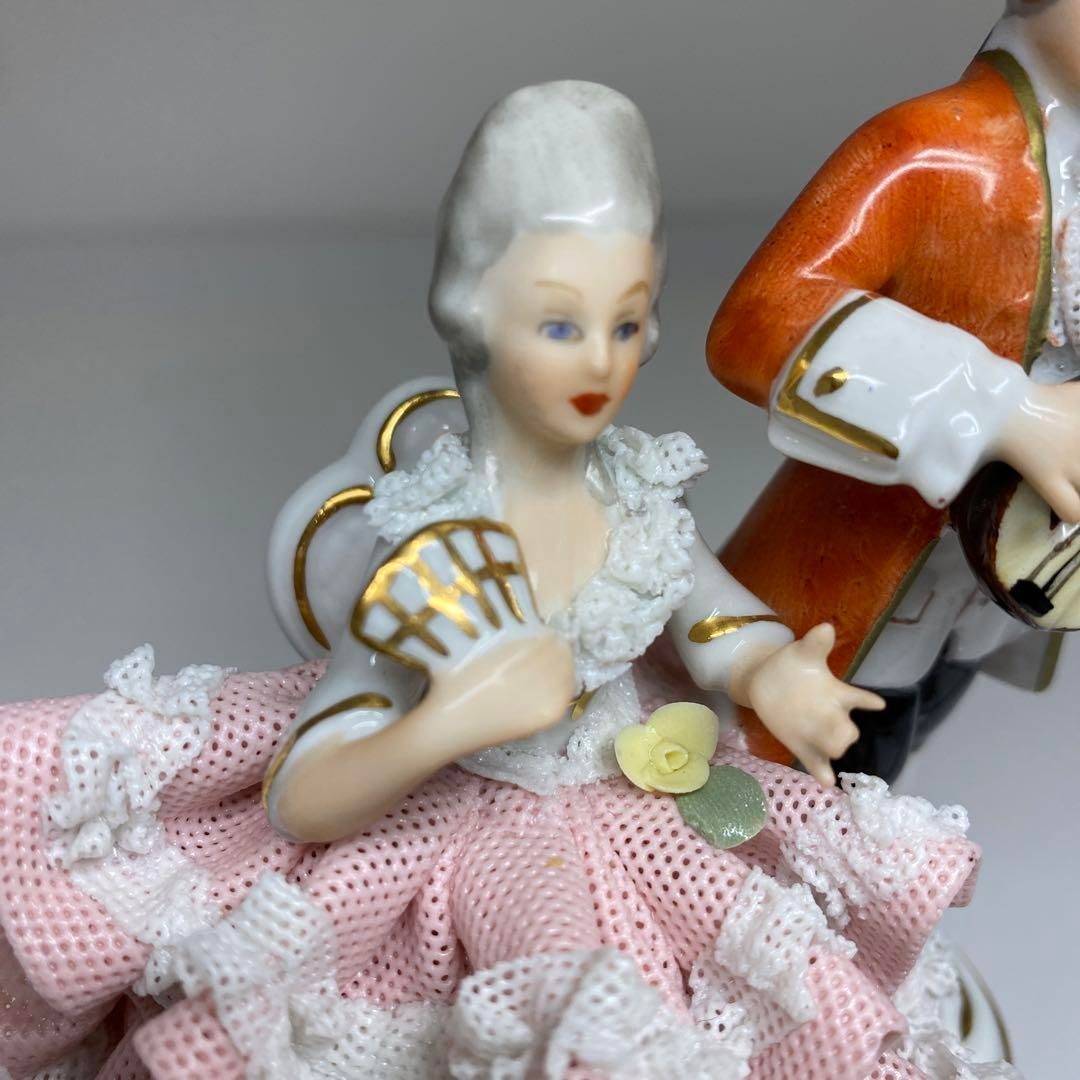 IRISH DRESDEN/アイリッシュドレスデン 陶器人形 ☆ ドレスデン人形