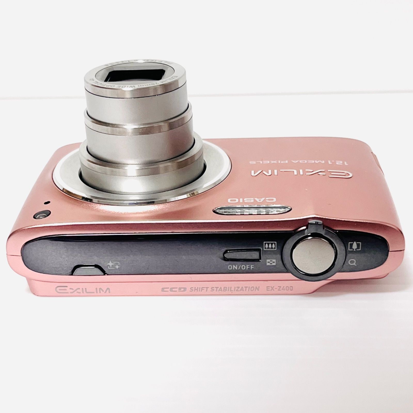 CASIO コンパクトデジタルカメラ EXILIM EX-Z400 ピンク カメラ CASIO EXILIM EX-Z400 コンパクトデジタルカメラ ピンク