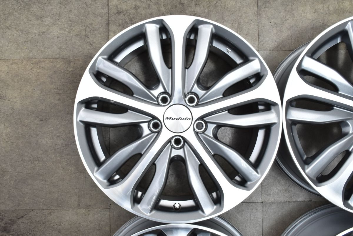【大注目?売切れ注意】 程度良好品 ホンダ 純正OP モデューロ MS-032 18in 7J 55 PCD114.3 オデッセイ ヴェゼル ステップワゴン ZR-V MODULO スタッドレス用