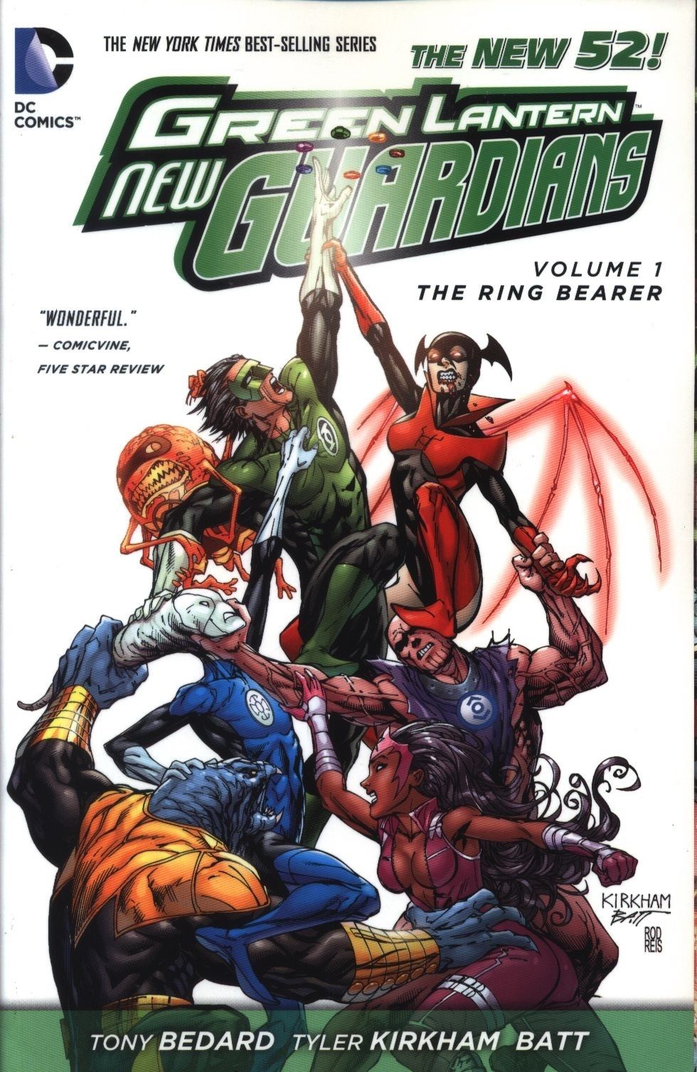 (Original book) DC COMICS GREEN LANTERN NEW GUARDIANS THE RING BEAVER (PB) 1