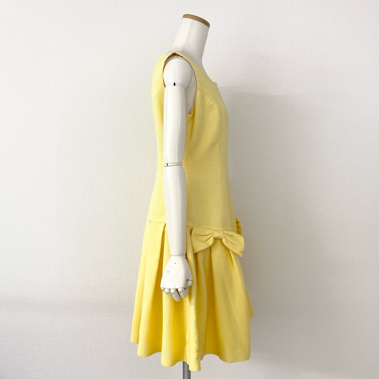 25d14 《美品》 Rene ルネ イタリア製生地 ノースリーブワンピース  