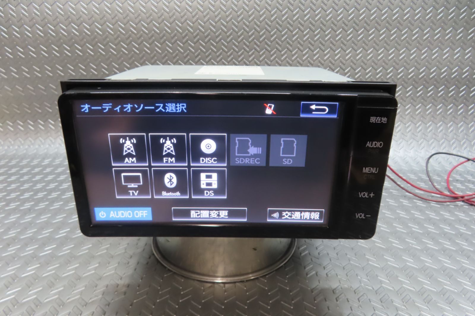 トヨタ純正メモリーナビ NSZT-W64 Bluetooth対応 フルセグTV