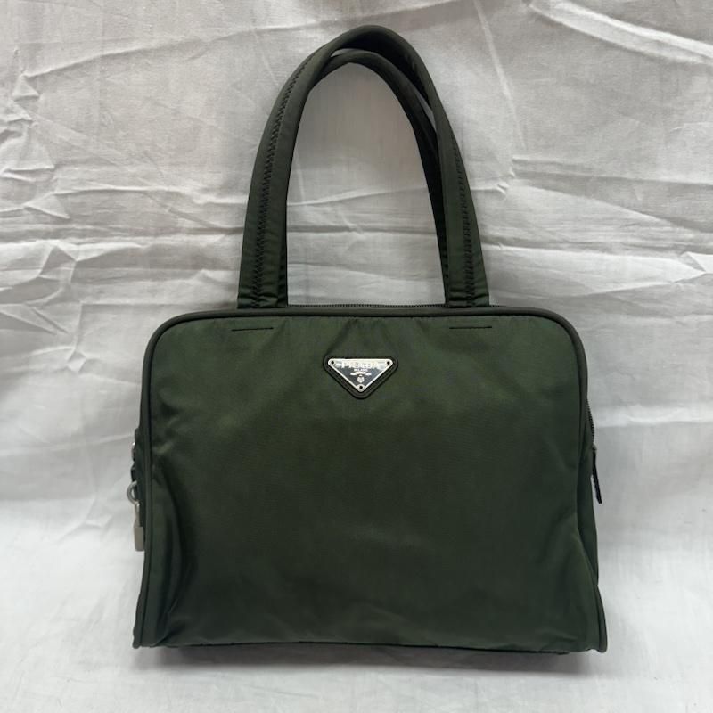 PRADA プラダ ハンドバッグ ハンド バッグ ナイロン 三角 ロゴ