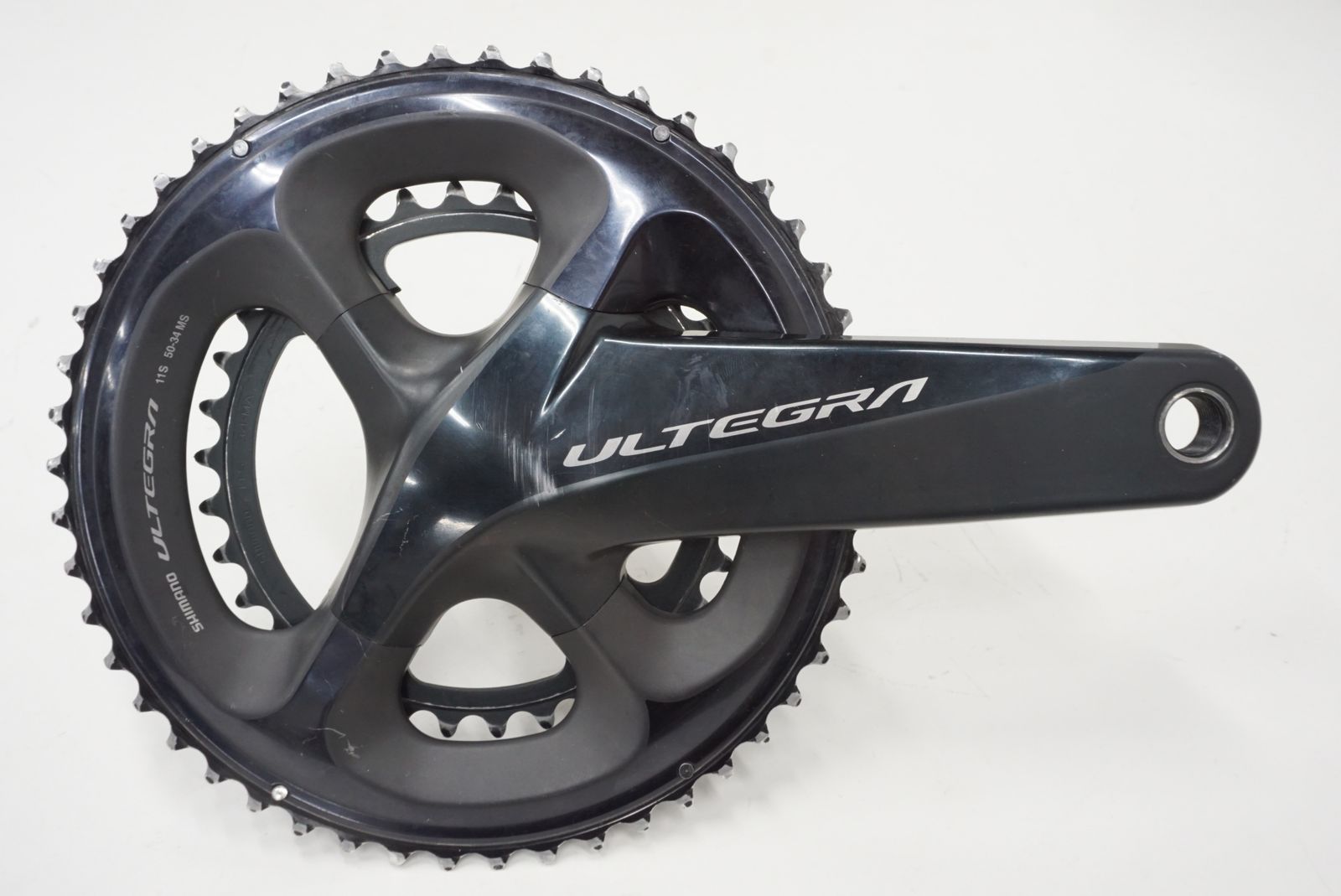 【未走行展示車外し】シマノULTEGRA 右クランクFC-R800050-34T SHIMANO 「シマノ」 ULTEGRA FC-R8000 50-34T 172.5mm クランク