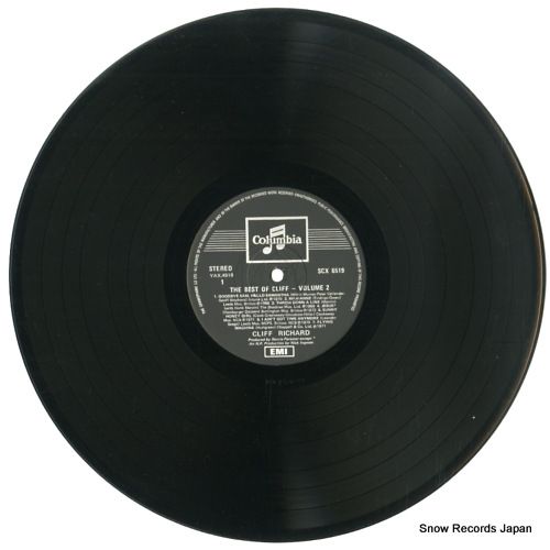 レコードThe Best of Cliff Volume 2 SCX6519 【公式通販】