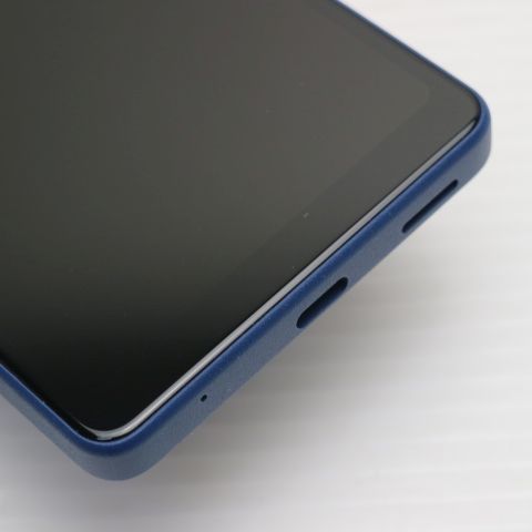 新品同様 Xperia Ace III SOG08 ブルー スマホ 白ロム 土日祝