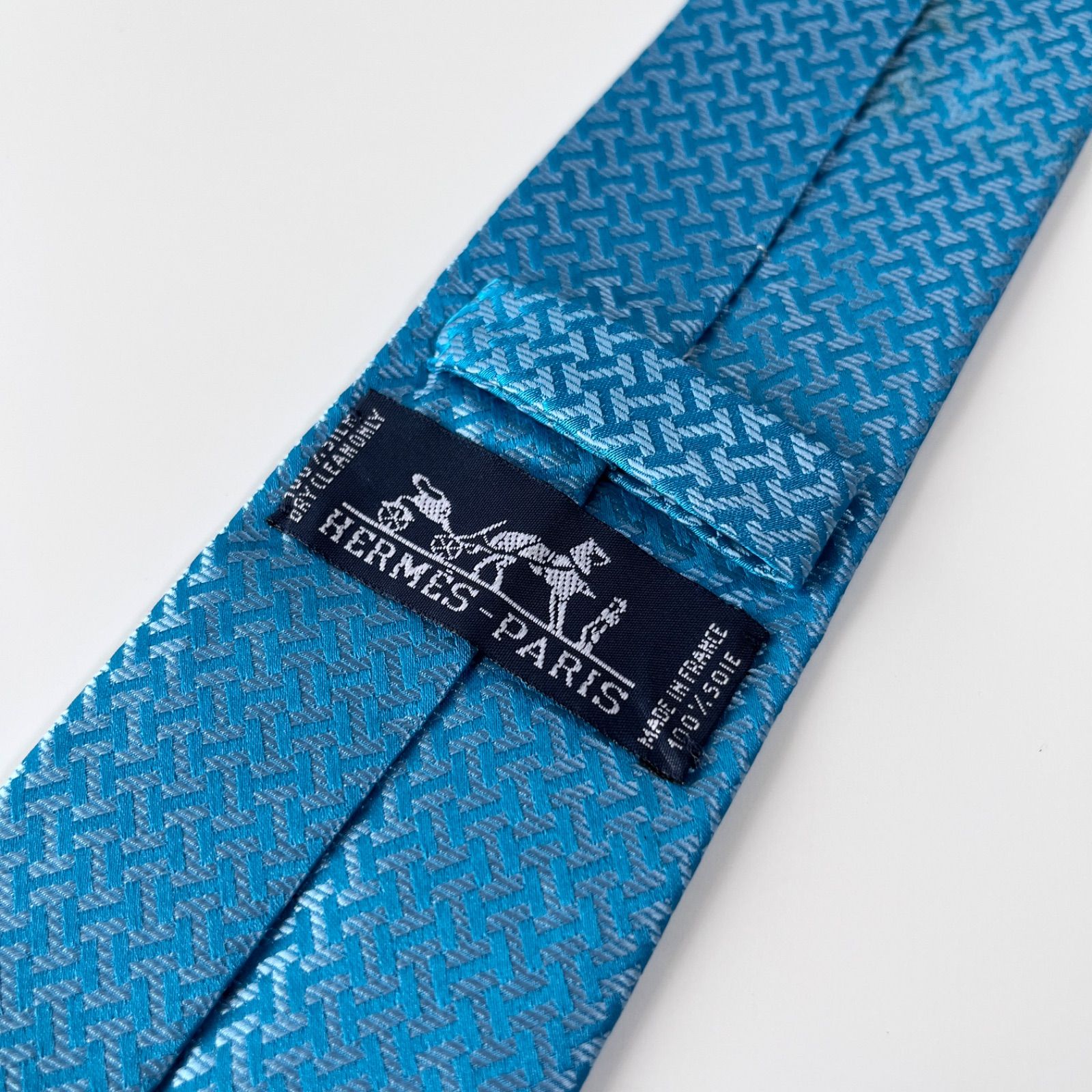 【超美品】HERMES ネクタイ ロイヤルブルー シルク100% 楽天市場】【ラッピング無料】 エルメス HERMES ネクタイ シルク