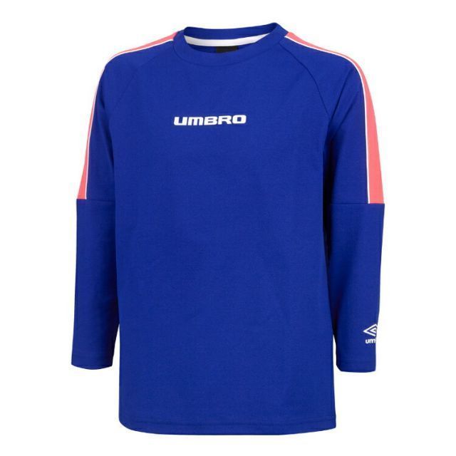 umbro アンブロ THE THIRD フィールテック長袖プラクティスシャツ モナコネイビー 130 UUJWJB53 MCNV | スポーツ 運動 サッカー サッカー用品 服 ウェア サッカーウェア トップス ジュニア 子供 キッズ