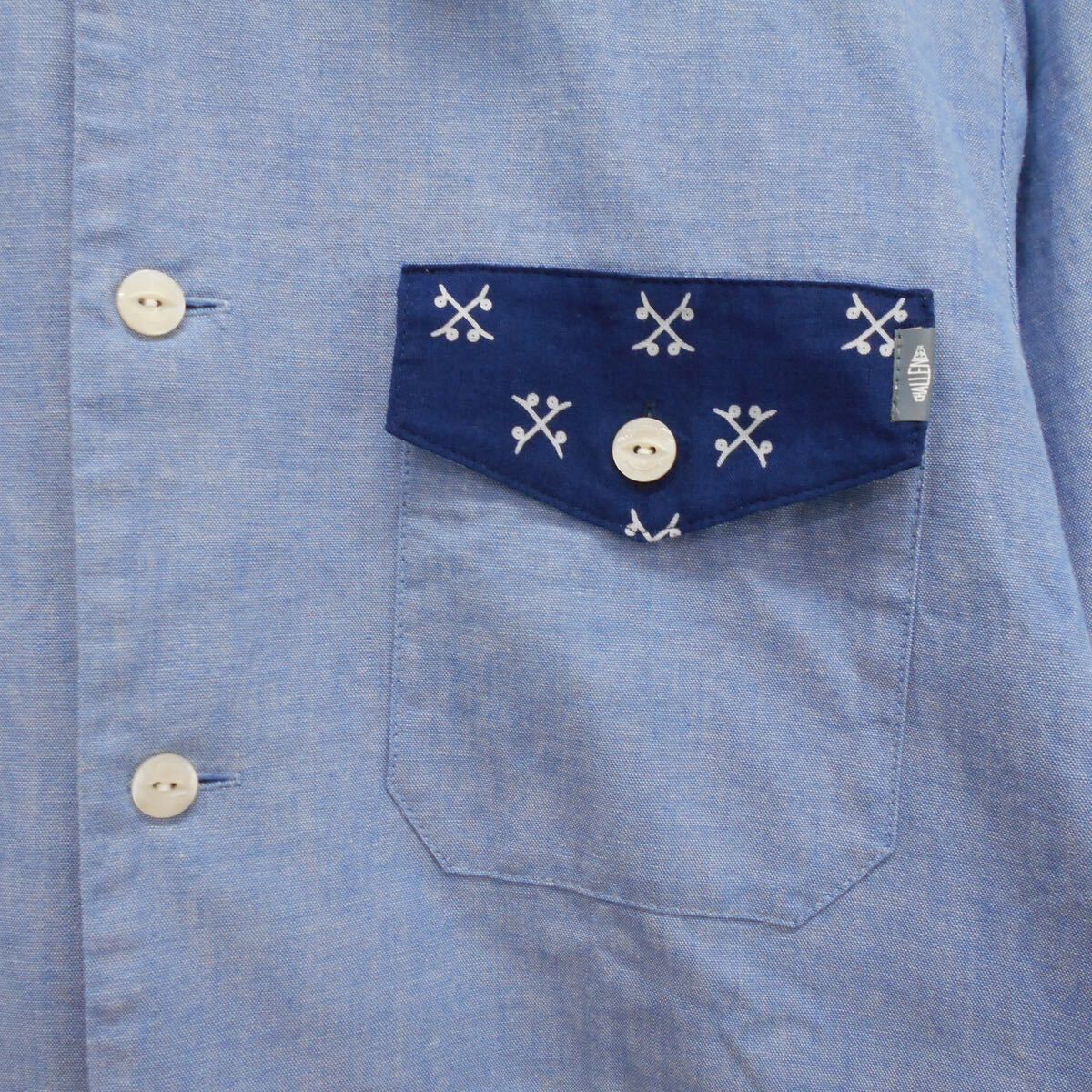 CHALLENGER チャレンジャー 18SS L/S BANDANA CHAMBRAY SHIRTS