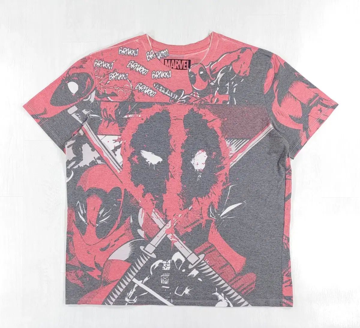 【雷市場（ポンジャン）商品韓国直送】 MARVEL(マーベル) デッドプール 半袖 Tシャツ XL