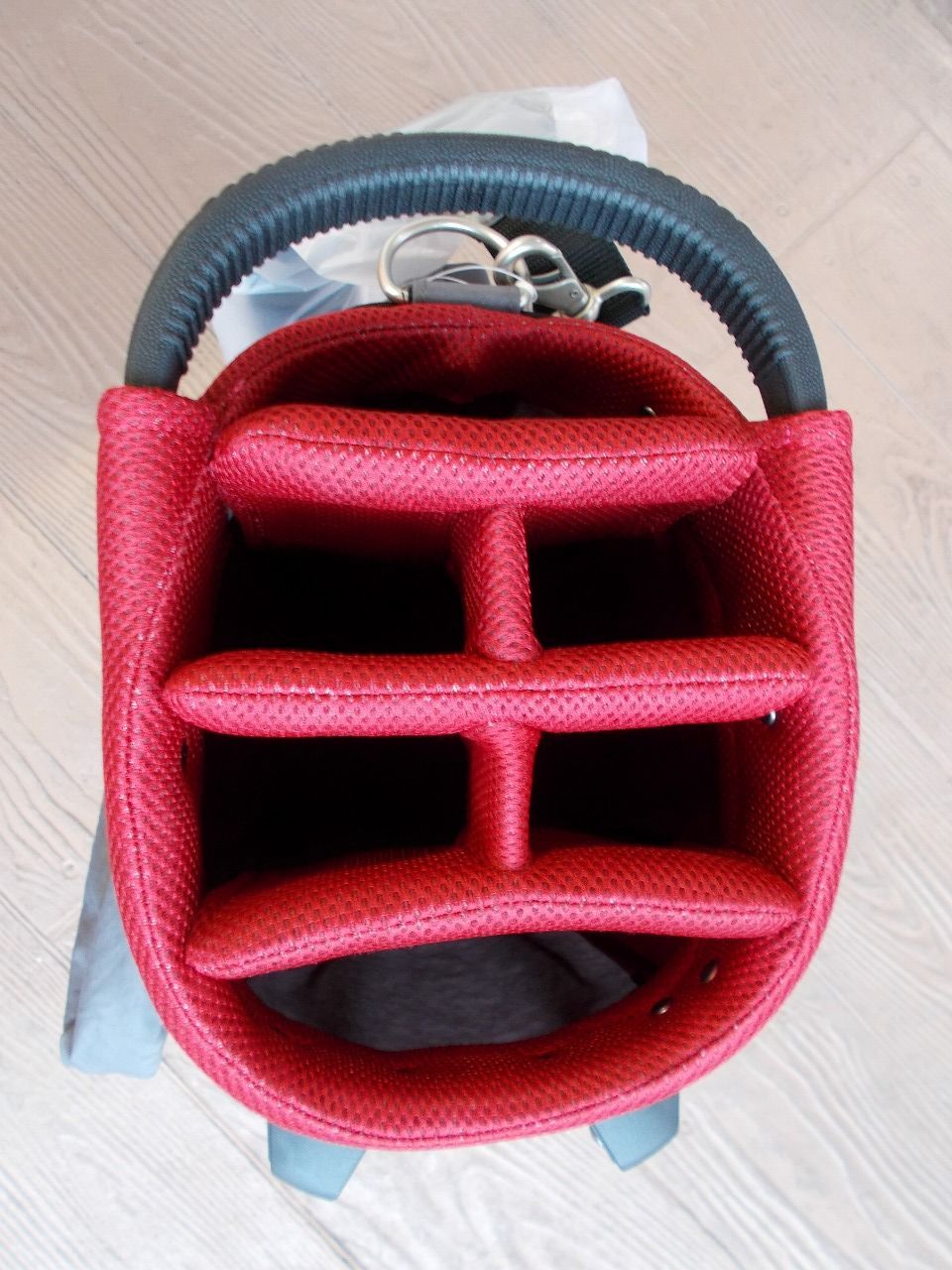 オノフ onoff レディース キャディーバッグ 軽量 レッド 可愛い オノフ