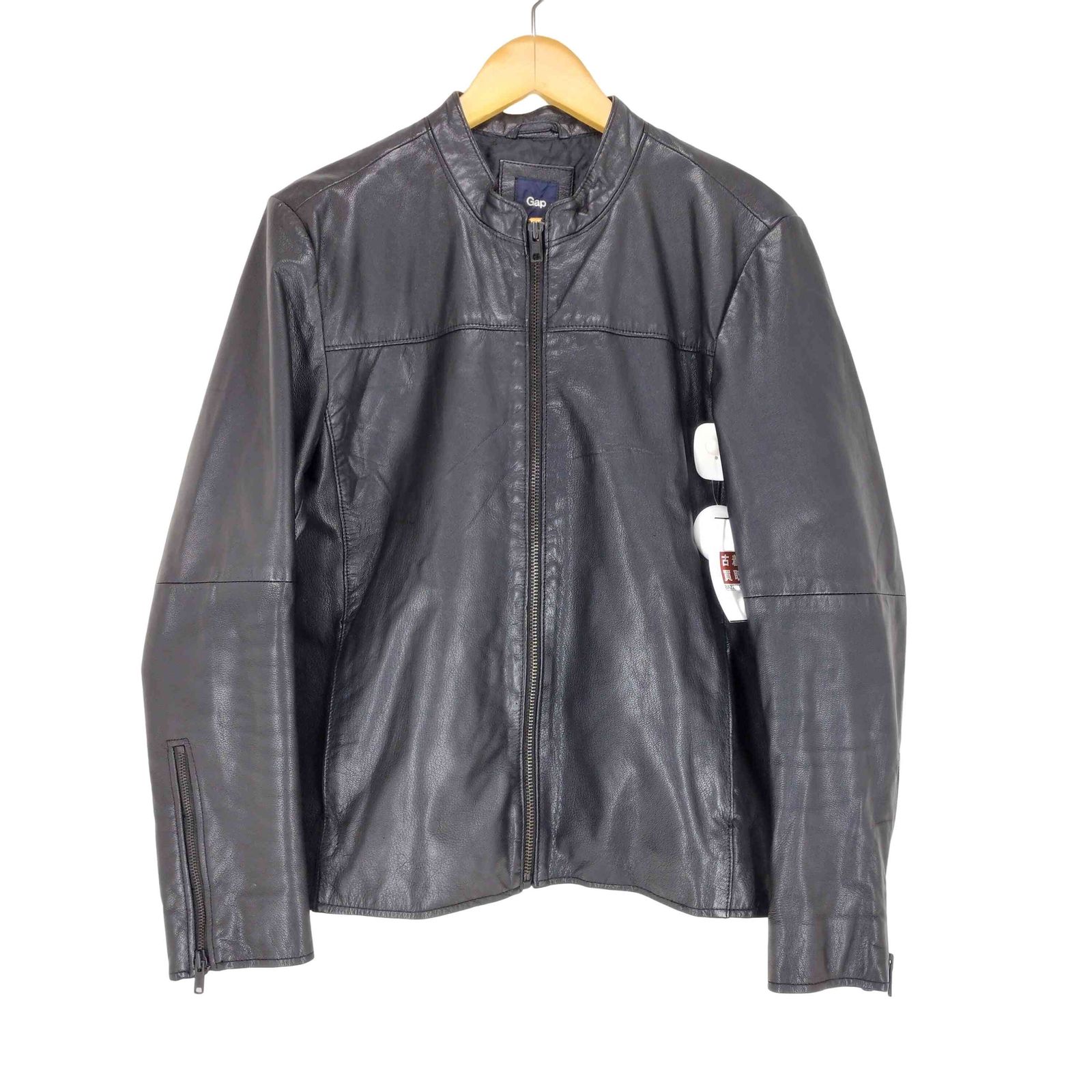 GAP レザー シングルライダースジャケット 【公式通販】