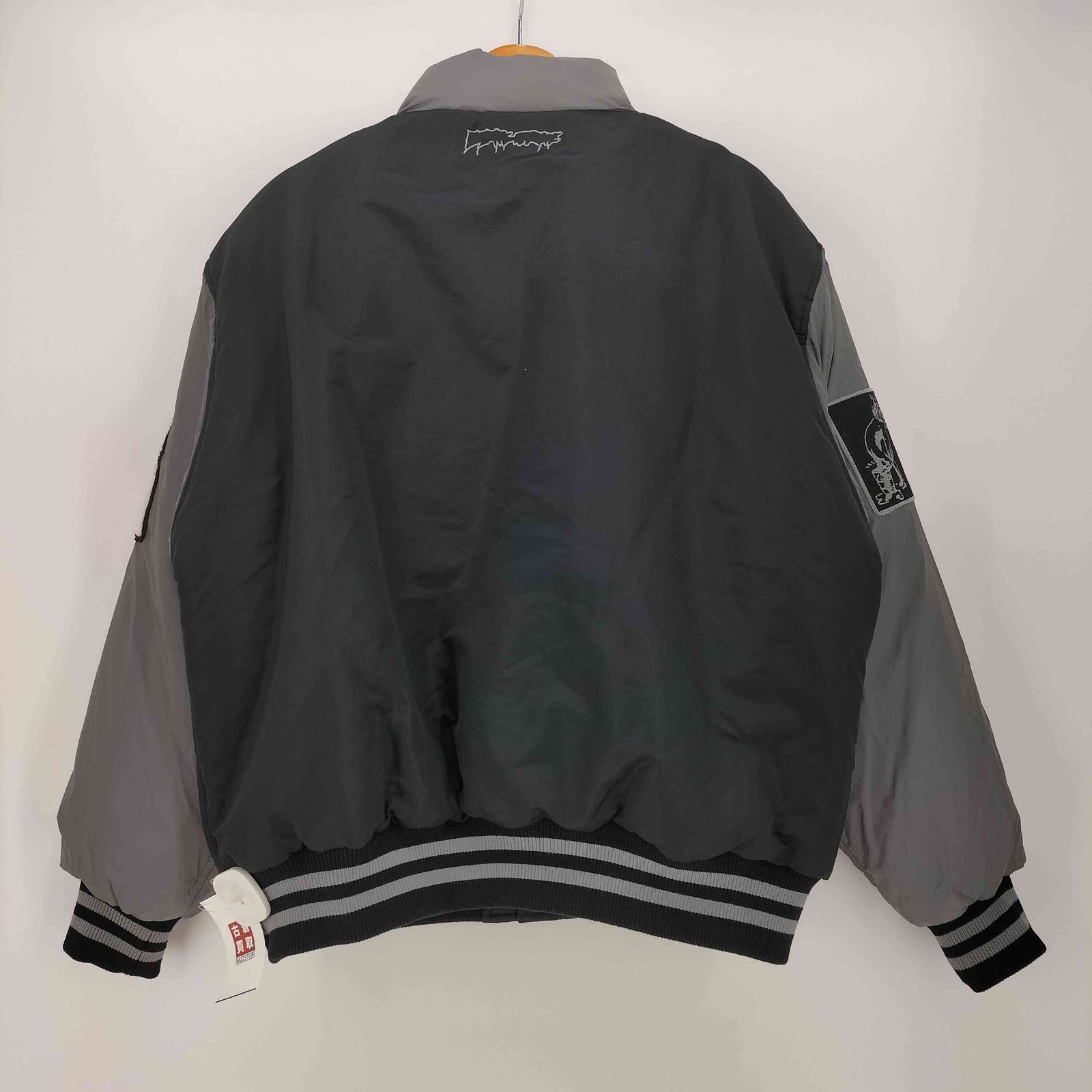 ファッキングオーサム　リバーシブル　スタジャン　ジャケット　L FUCKING AWESOME / ファッキンオーサム ： Korea Bar Varsity