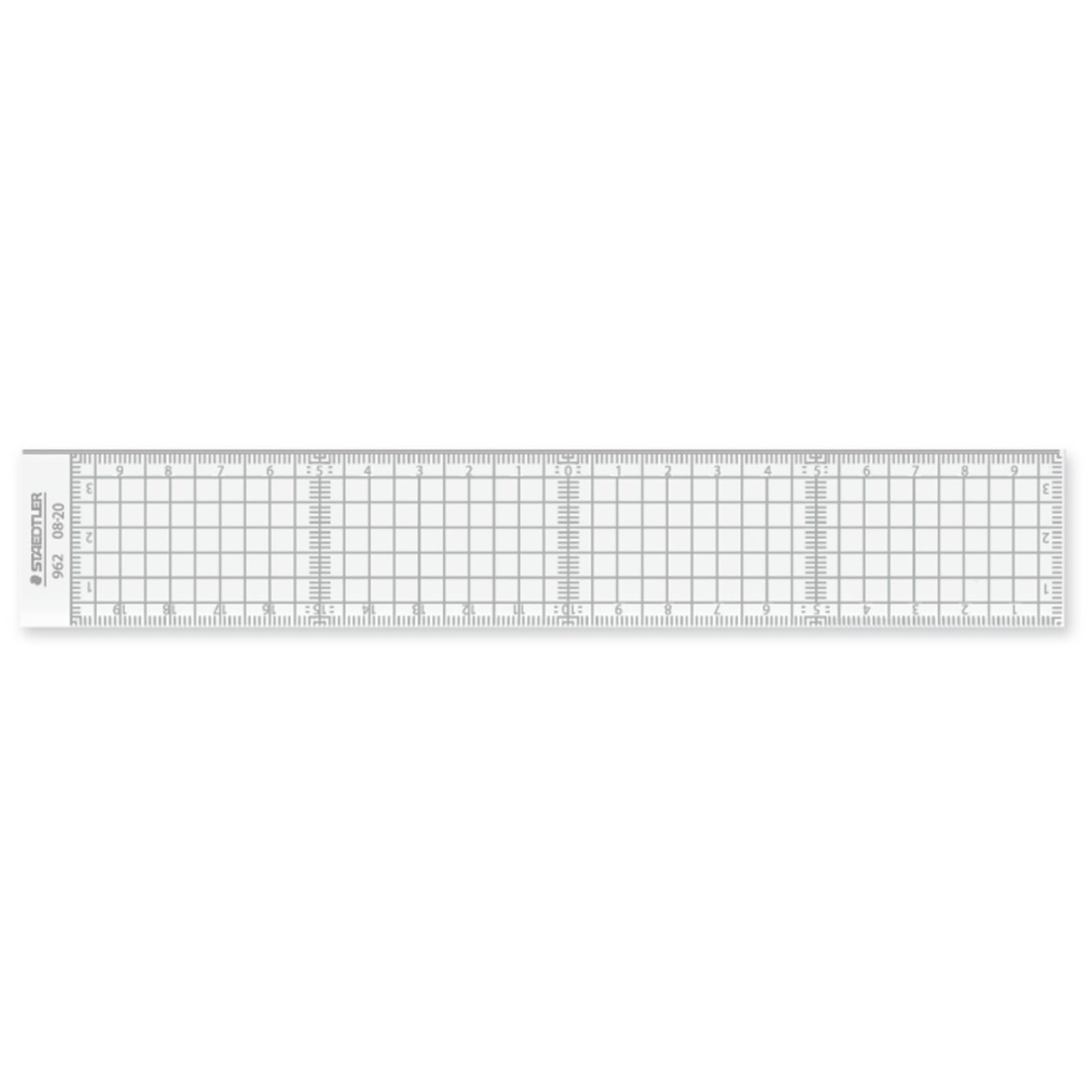 数量 ステッドラー 定規 方眼 カッティング 20 cm 962 08