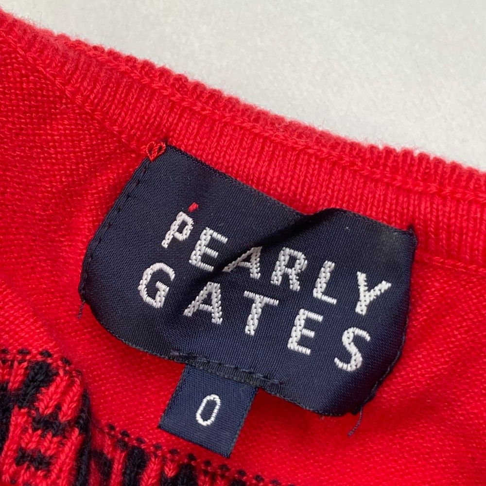 サイズ：0 PEARLY GATES パーリーゲイツ タートルネック ニット