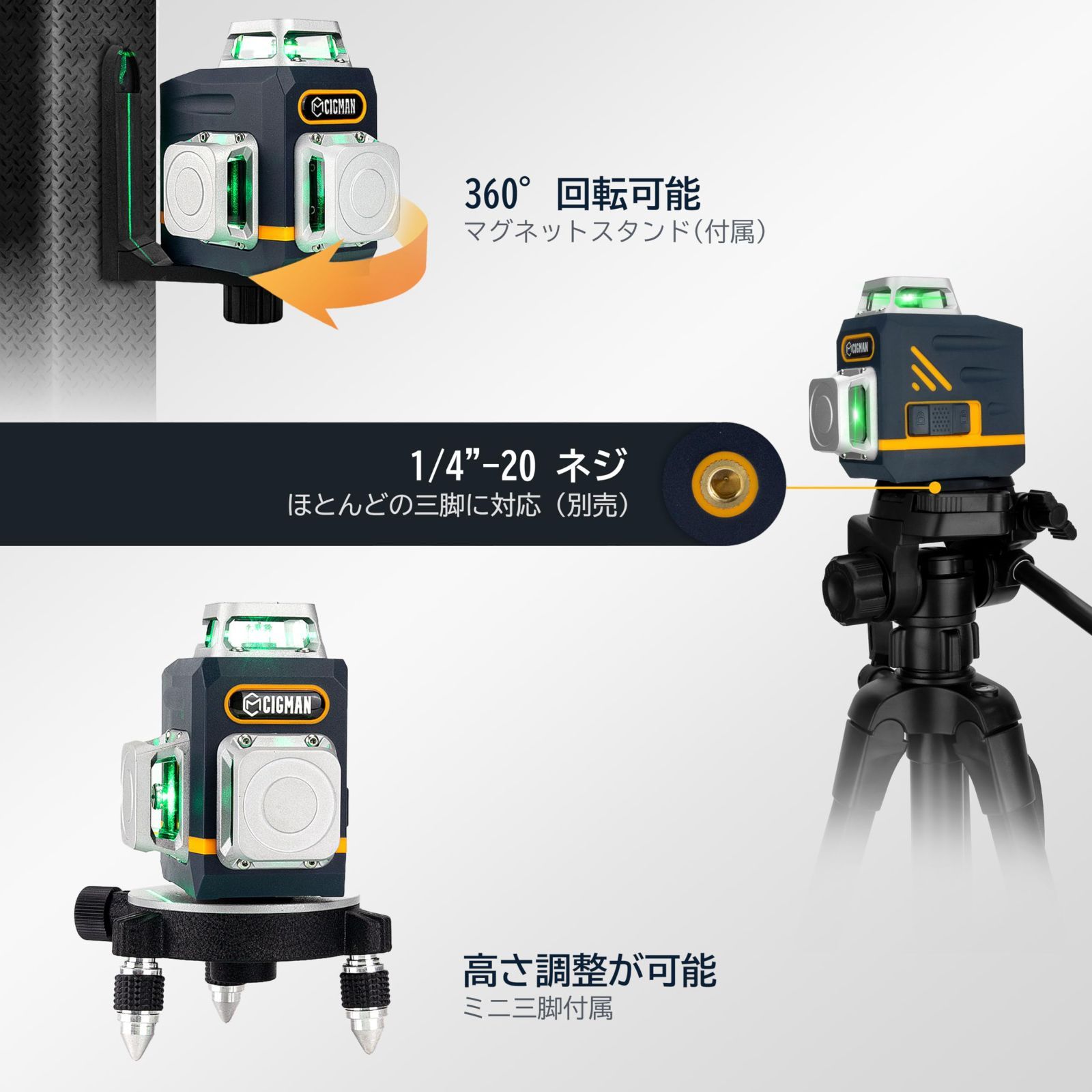 Type-C充電ケーブル付き