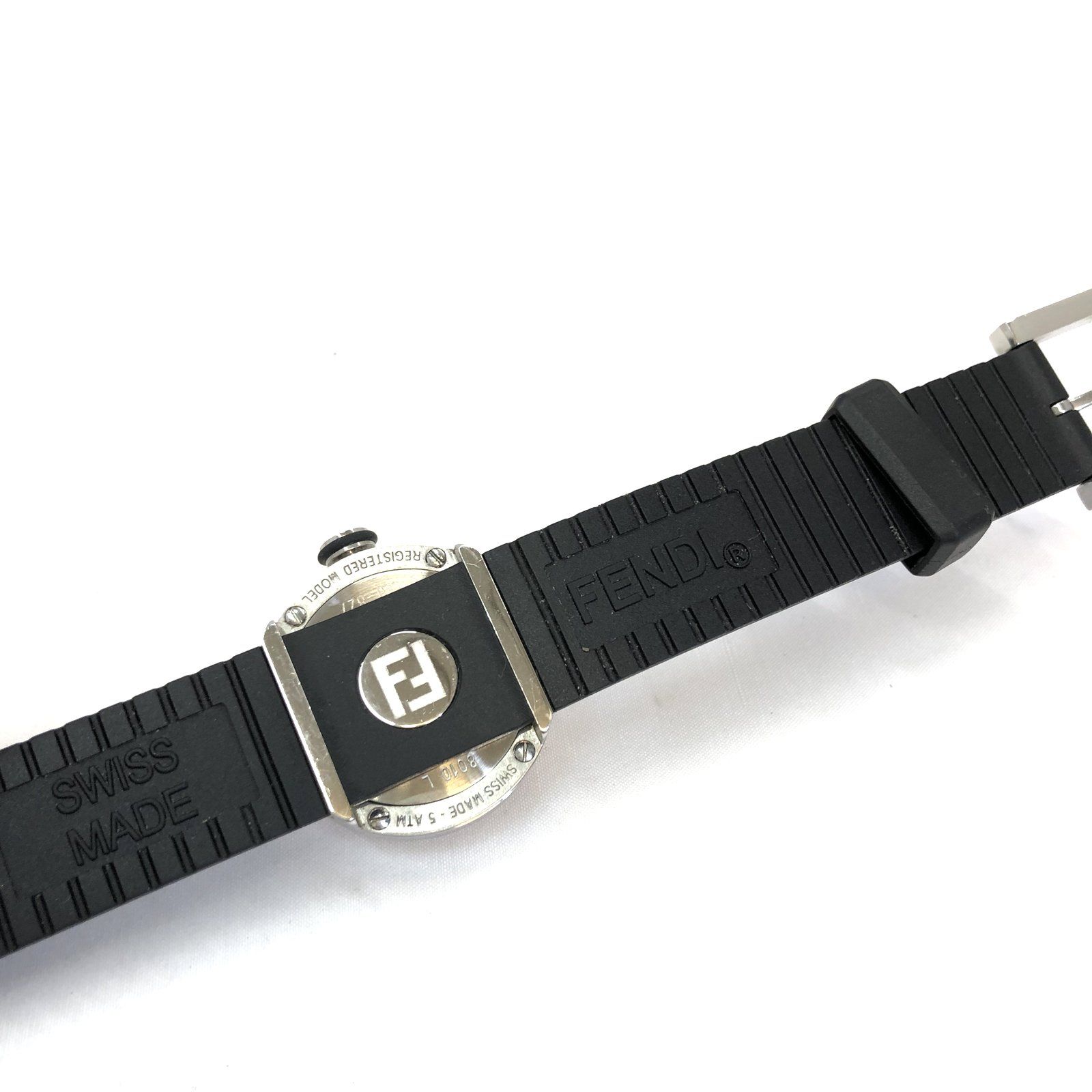 FENDI フェンディ 腕時計 クォーツ 8010L ブースラ ブラック - メルカリ