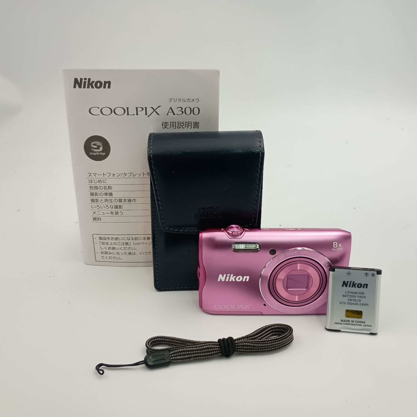 中古 動作確認済 バッテリーなしCOOLPIX A300 デジタルカメラ