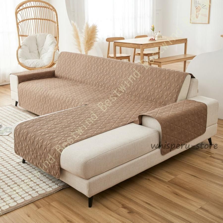 ソファーカバー 防水 ペット ソファーシーツ 肘付き カウチソファカバー コーナー L字 L型 犬猫用 防水シート マルチカバー 防塵 滑り止め 汚れ防止 傷防止