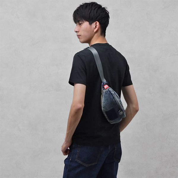 ディーゼル DIESEL RAVE BELTBAG X デニム ボディバッグ ウエスト ...