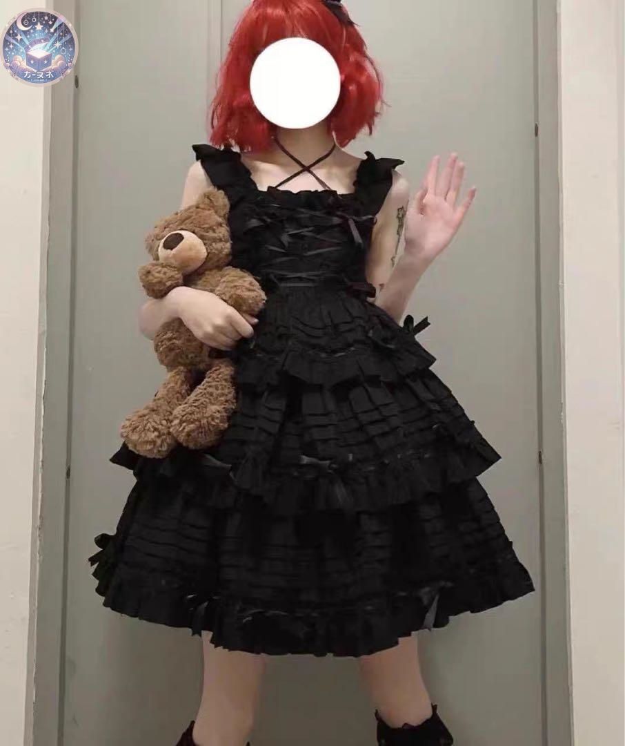 ♥ シンプルロリータジャンパースカート 普段着や女子会にもぴったり IMPECCABLEHEALTHCARESERVICES_COM