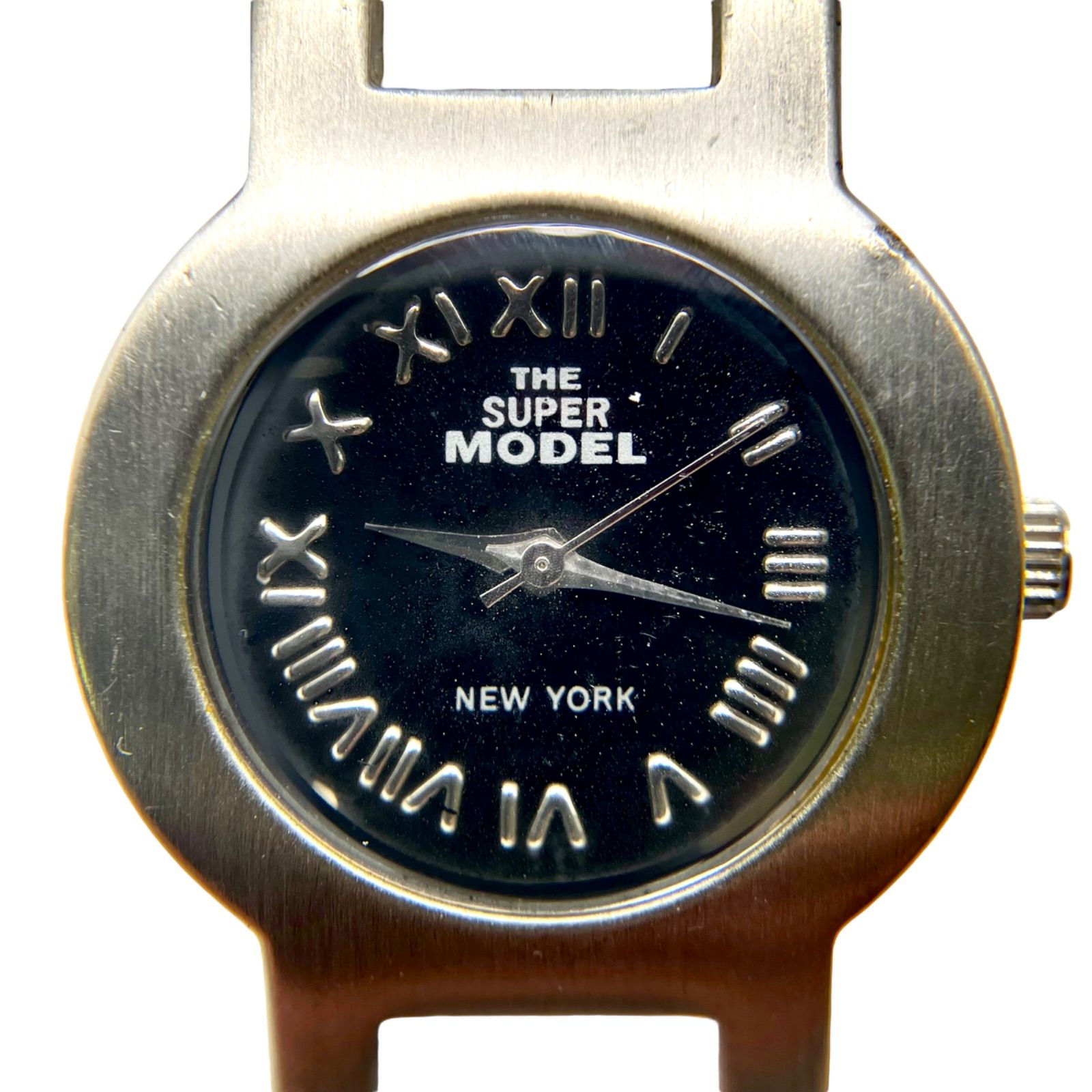 【ブリッジ型ブレスレットチェーン腕時計】 THE SUPER MODEL NEWYORK スーパーモデルニューヨーク （AYA）